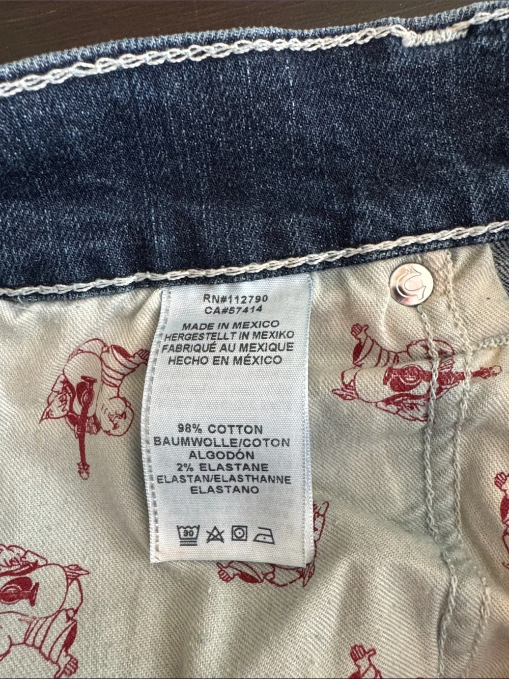 True Religion Geno Slim No-Flap Jeans